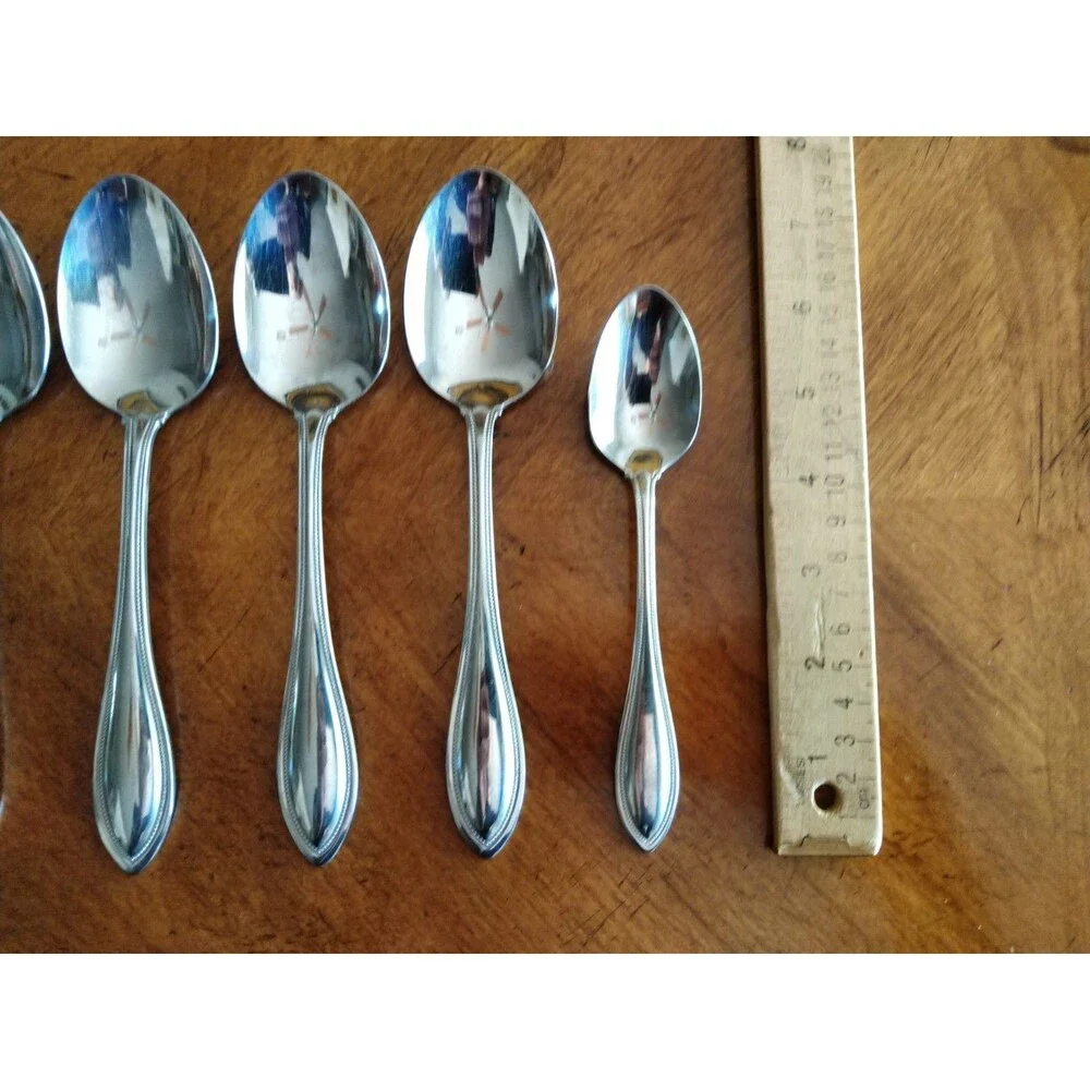 Lot of 10x Oneida AMERICAN HARMONY / ARBOR Table Dinner Spoon 7.3